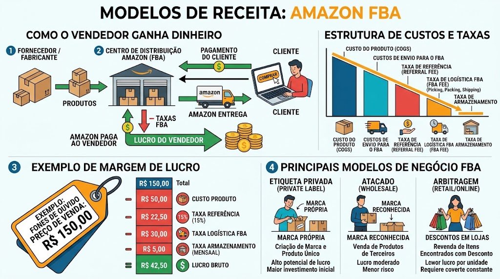 Modelos de Receita Amazon FBA