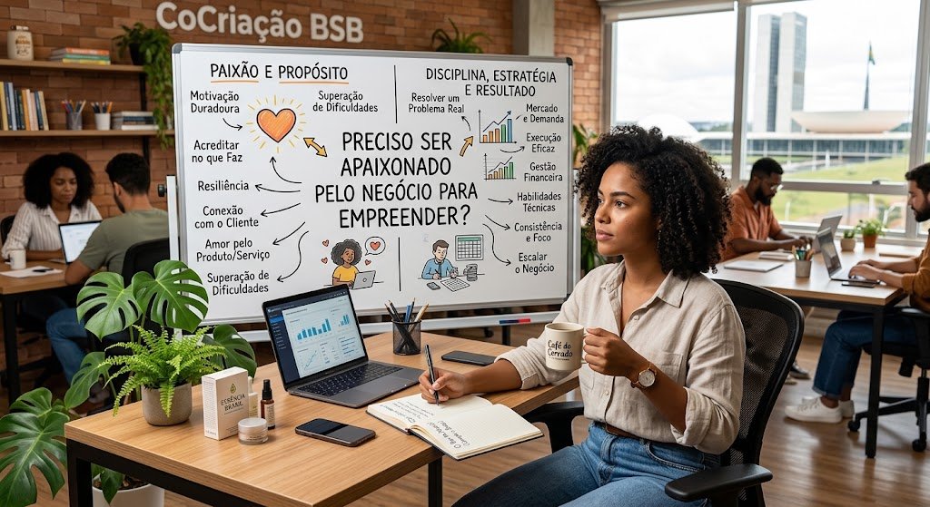 apaixonado pelo negocio