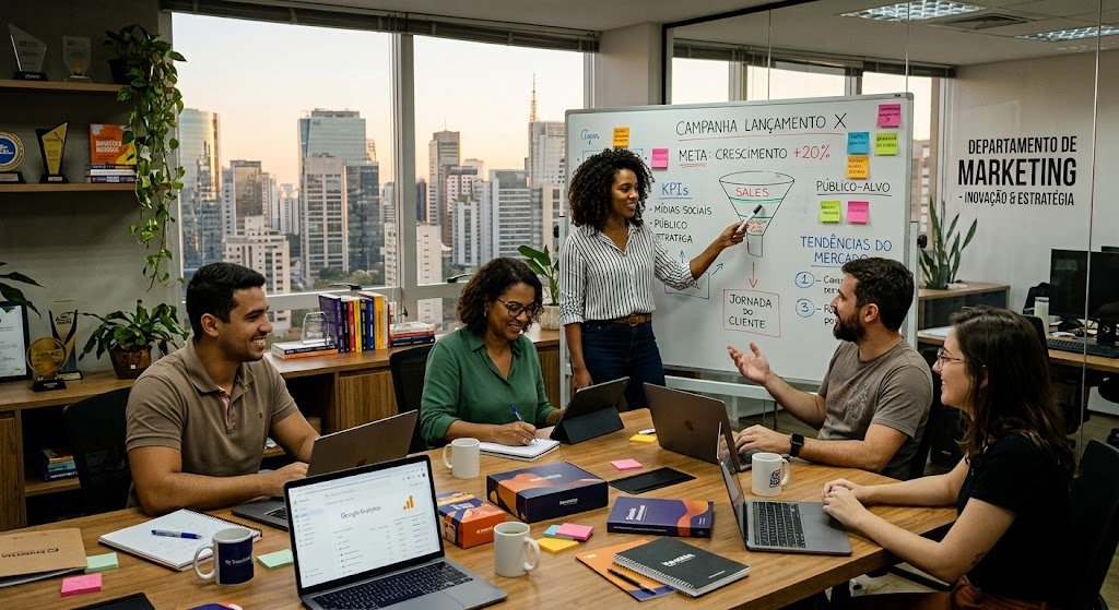 áreas de uma empresa madura: Marketing