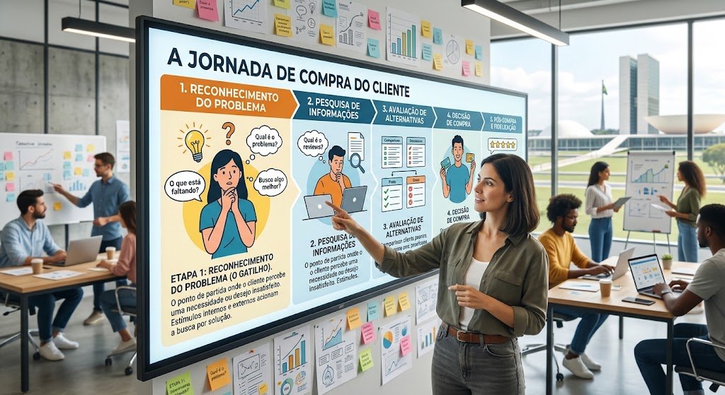Jornada de Compra e o reconhecimento do problema